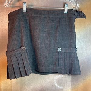 Vintage 90’s micro- mini‎ plaid skirt. 16” waist. 15” length. 130 Lolita